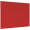 Bi-Office Unframed Noticeboard, 1175x875mm, Red