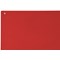 Bi-Office Unframed Noticeboard, 1175x875mm, Red