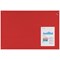 Bi-Office Unframed Noticeboard, 1175x875mm, Red