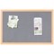 Bi-Office Earth Prime Felt Noticeboard, Oak MDF Frame, 2400x1200mm, Grey