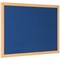 Bi-Office Earth Prime Felt Noticeboard, Oak MDF Frame, 2400x1200mm, Blue