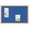 Bi-Office Earth Prime Felt Noticeboard, Oak MDF Frame, 2400x1200mm, Blue