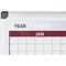 Bi-Office Maya 12 Month Magnetic Annual Planner, 900x600mm