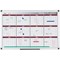 Bi-Office Maya 12 Month Magnetic Annual Planner, 900x600mm