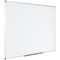 Bi-Office Maya Lacquered Steel Magnetic Whiteboard, 1500x1200mm