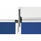 Bi-Office Showboard, 3 Panel+Header Boards, 900x600mm, Blue