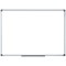 Bi-Office Slim Display System Double-Sided Magnetic Whiteboard, 1200x900mm