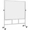 Bi-Office Revolver Plus Mobile Magnetic Whiteboard, 1200x900mm