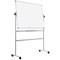 Bi-Office Mobile Revolving Enamel Magnetic Whiteboard, 1500x1200mm