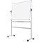 Bi-Office Mobile Revolving Enamel Magnetic Whiteboard, 1500x1200mm