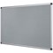 Bi-Office Maya Fire Retardant Noticeboard, Aluminium Frame, 900x600mm, Grey