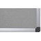 Bi-Office Maya Fire Retardant Noticeboard, Aluminium Frame, 900x600mm, Grey