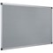 Bi-Office Maya Fire Retardant Noticeboard, Aluminium Frame, 1800x1200mm, Grey