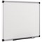 Bi-Office Maya Drywipe Double-Sided Board, Plain/Gridded, 900x600mm