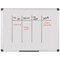 Bi-Office Maya Gridded Magnetic Whiteboard, 2400x1200mm