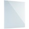 Bi-Office Magnetic Frameless Glass Board, 480x480mm, White