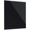 Bi-Office Magnetic Frameless Glass Board, 480x480mm, Black