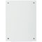 Bi-Office River Magnetic Glass Board, 1200x900mm, White