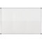 Bi-Office Earth Kyoto Double-Sided Magnetic Drywipe Easel Panel, 75x150cm, Aluminium Frame