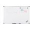 Bi-Office Maya Lacquered Steel Magnetic Whiteboard, 600x450mm