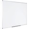 Bi-Office Maya Lacquered Steel Magnetic Whiteboard, 450x300mm