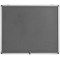 Bi-Office Enclore Top Hinged Lockable Door Fire Retardant Grey Felt Noticeboard Display Case, 8xA4, Aluminium Frame