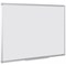 Bi-Office Earth Maya Lacquered Steel Magnetic Whiteboard, Aluminium Frame, 900x600mm