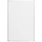 Bi-Office Earth Maya Lacquered Steel Magnetic Whiteboard, Aluminium Frame, 900x600mm