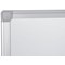 Bi-Office Earth Maya Lacquered Steel Magnetic Whiteboard, Aluminium Frame, 900x600mm