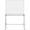 Bi-Office Industrial Desk Magnetic Whiteboard, 1200x900mm