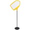 Bi-Office Arrow Magnetic Drywipe Floor Sign, Yellow