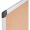 Bi-Office Maya Cork and Drywipe Combination Board, 1200x900mm, Aluminium Frame