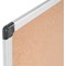 Bi-Office Maya Cork and Drywipe Combination Board, 1800x900mm, Aluminium Frame