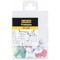 Bi-Office Push Pins, Assorted Colours, Pack of 25