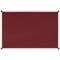 Bi-Office New Generation A9 Felt Noticeboard, 2400x1200mm, Burgundy