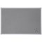 Bi-Office New Generation A9 Felt Noticeboard, 600x450mm, Grey