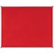 Bi-Office New Generation A9 Felt Noticeboard, 1500x1200mm, Red