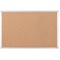 Bi-Office Earth Maya Cork Noticeboard, 1800x900mm, Aluminium Frame