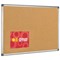 Bi-Office Maya Cork Noticeboard, 2400x1200mm, Aluminium Frame