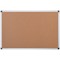 Bi-Office Maya Cork Noticeboard for Flipping boards System, 900x600mm, Aluminium Frame