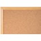 Bi-Office Earth Executive Cork Noticeboard, 1200x900mm, Oak MDF Frame