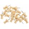 Bi-Office Wooden Push Pins, Pack of 20