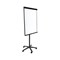 Bi-Office Classic Magnetic Mobile Easel, 70x100cm, Black