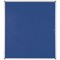 Bi-Office Enclore Blue Felt Notice Board Display Case, 20xA4, Aluminium Frame