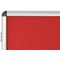 Bi-Office Enclore Red Felt Notice Board Display Case, 12xA4, Aluminium Frame