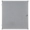 Bi-Office Enclore Combonet Display Case, 12xA4, Aluminium Frame