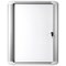 Bi-Office Mastervision Outdoor Magnetic Whiteboard Display Case, 9xA4, Aluminium Frame