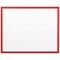 Bi-Office Adhesive Document Holder, A4, Red, Pack of 5