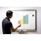 Bi-Office Expression Projection and Magnetic Whiteboard, Aluminium Frame, 900x600mm