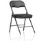 Sicily Folding Chair, Black, Pack of 4